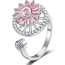 Anel De Rolamento Girassol Rosa